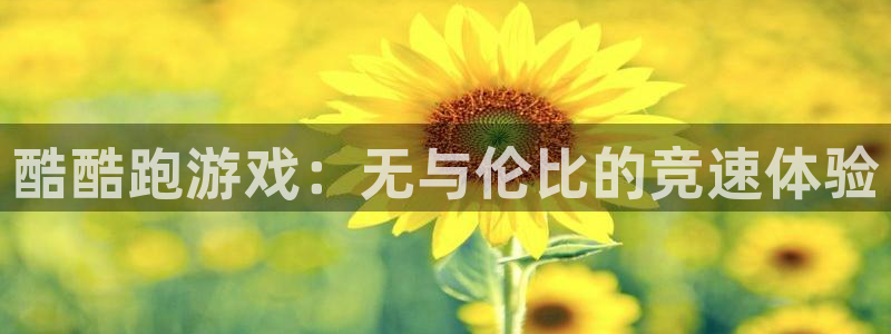 杏耀代理注册：酷酷跑游戏：无与伦比的竞速体验